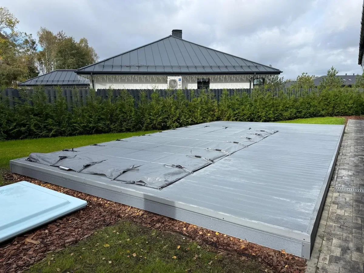 Покрывало Laguna Cover Mesh — установка в Усинске