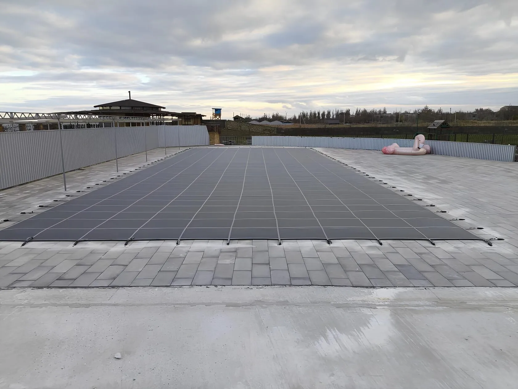 Защитное покрывало для бассейна в Усинске