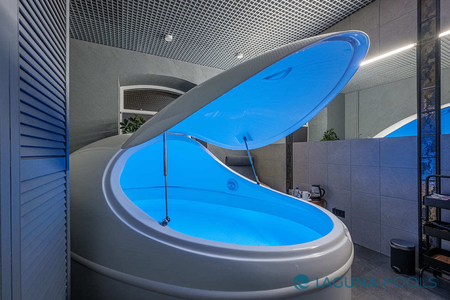 Флоат-капсула в интерьере SPA