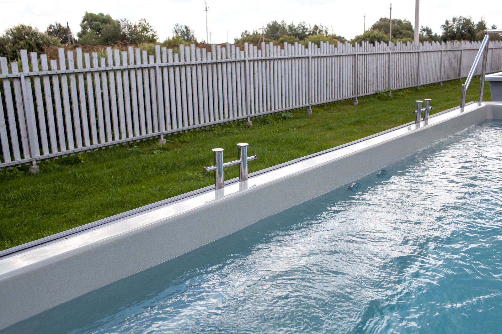 СПА-бассейн на террасе